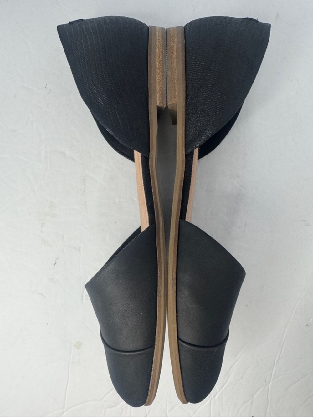 TOMS Women's Jutti d'Orsay Flats Black Size 7.5 - Picture 8 of 15